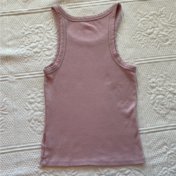 AE True Tank Top Ribbed Icy Lavender Purple XS - Picture 6 of 9